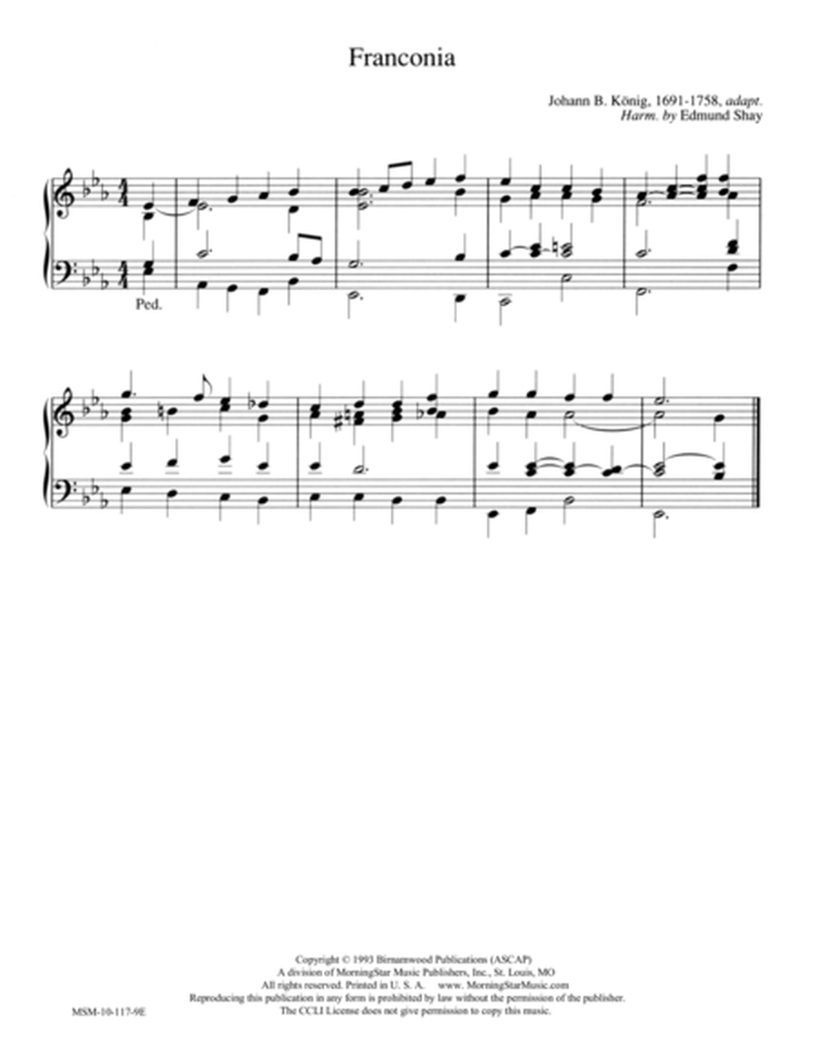 Franconia (Hymn Harmonization)