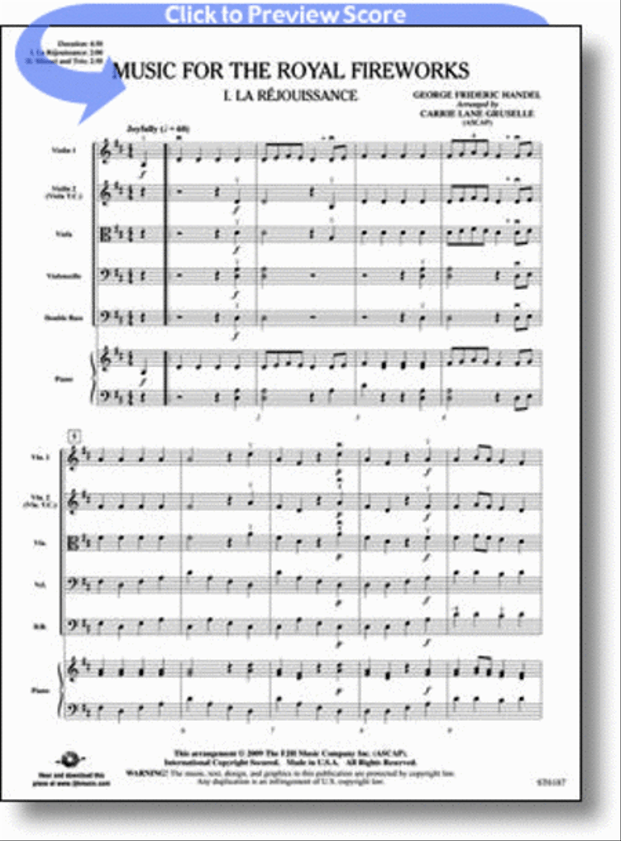 Music for the Royal Fireworks