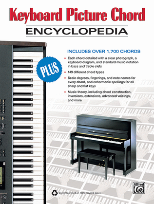 Book cover for Keyboard Picture Chord Encyclopedia
