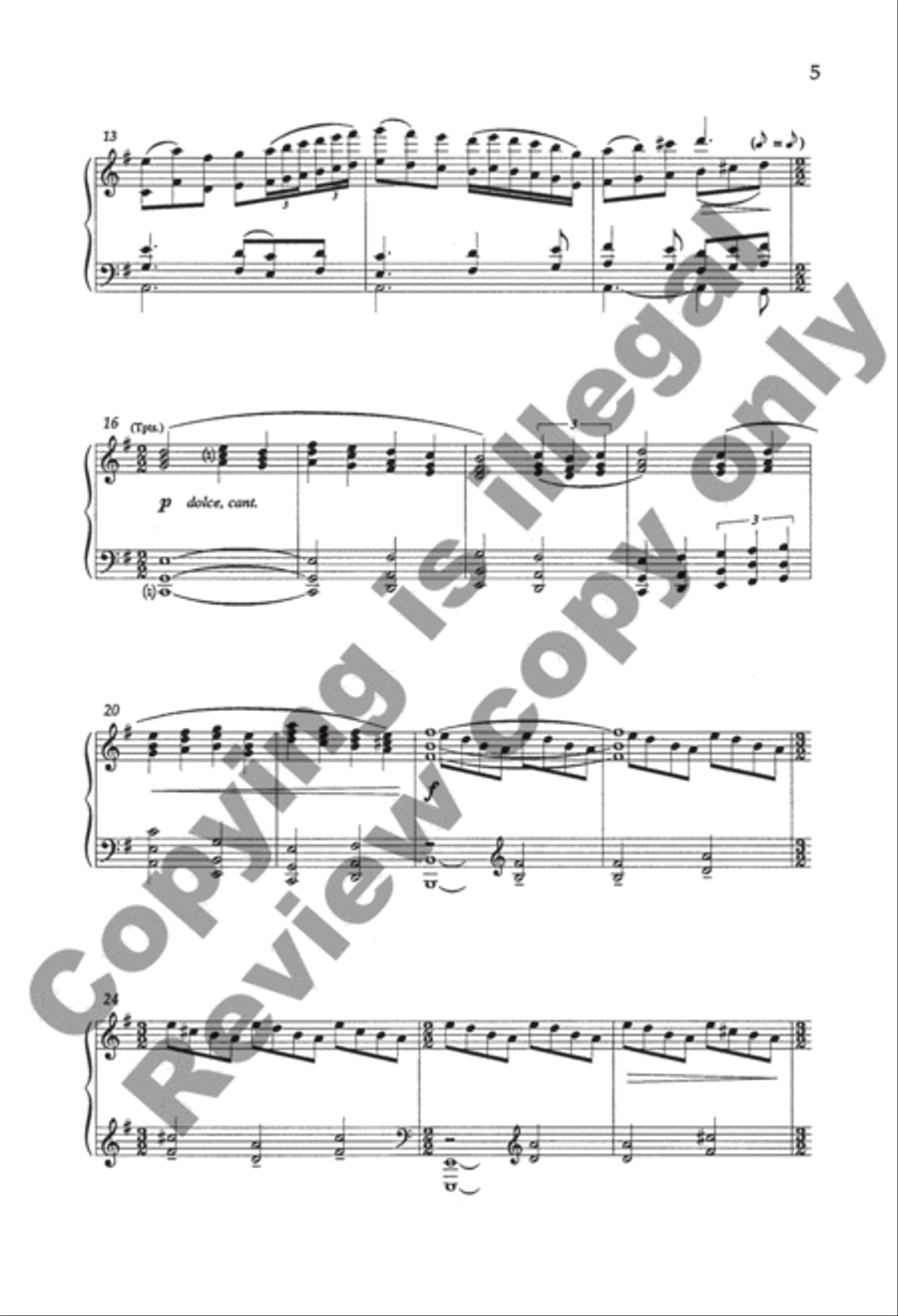 A Christmas Garland TTBB scores gallery preview page 5
