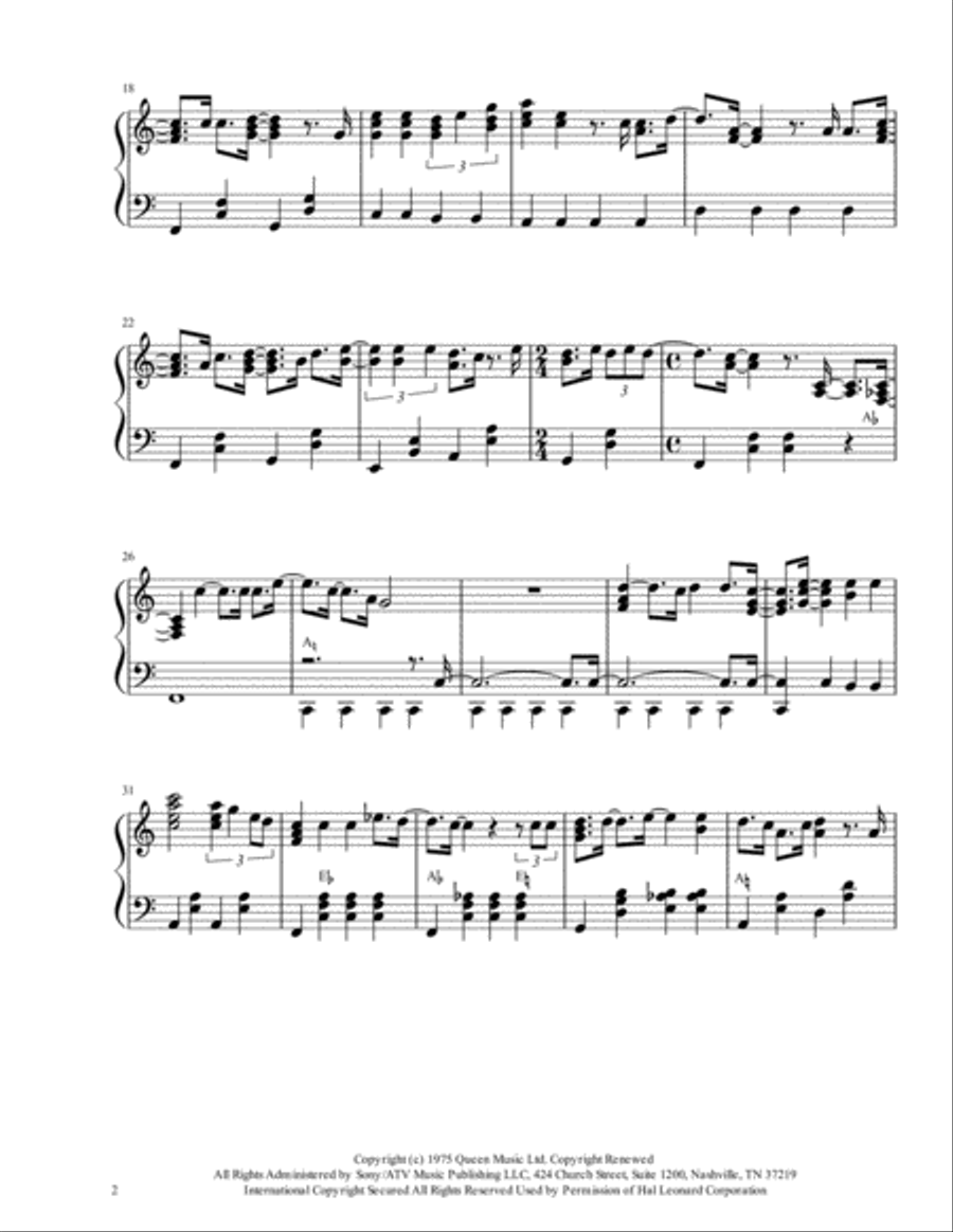 You're My Best Friend You're My Best Friend Harp scores gallery preview page 2