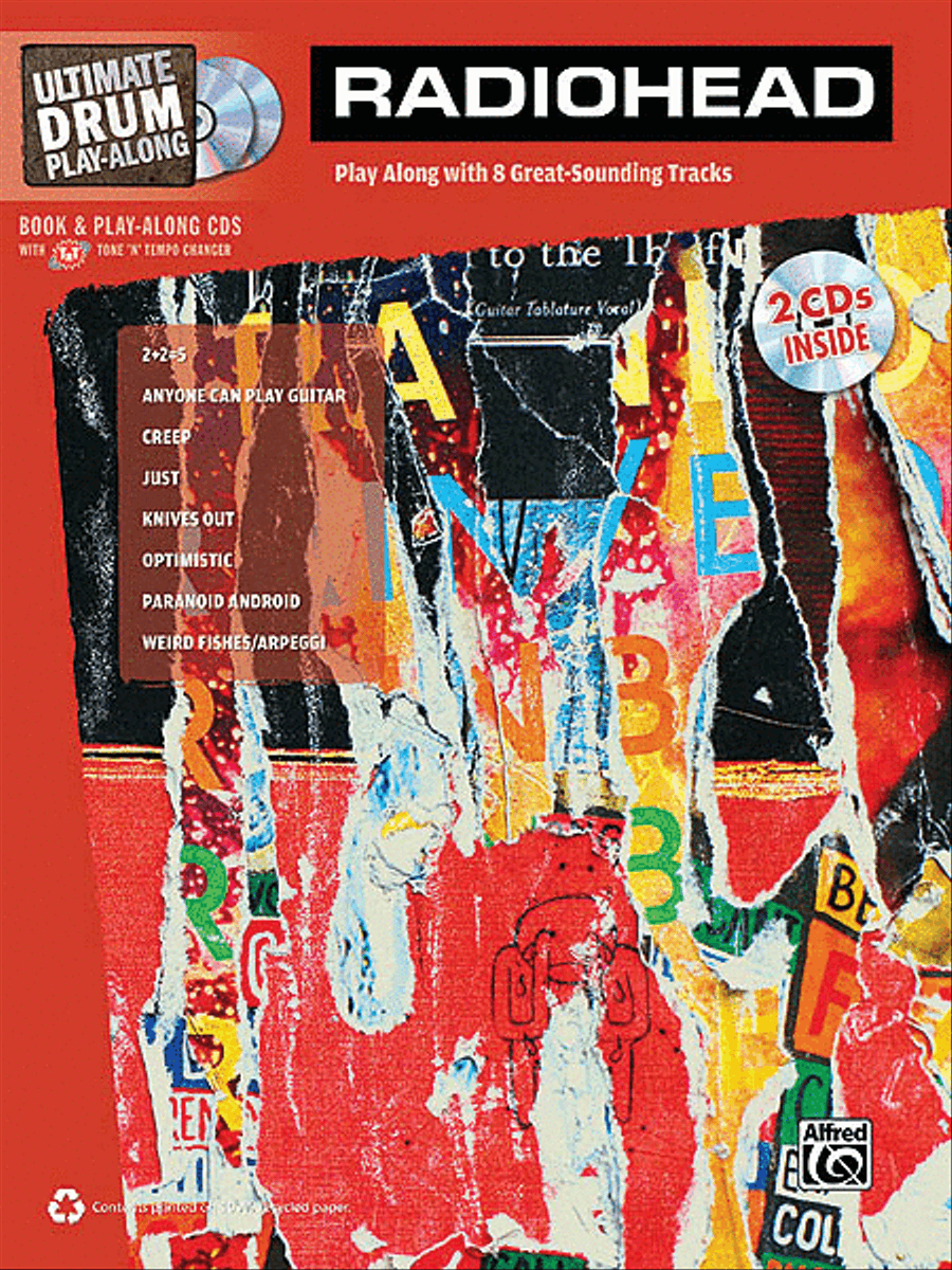 Radiohead - Ultimate Drum Play-Along Drum Set scores gallery preview page 1