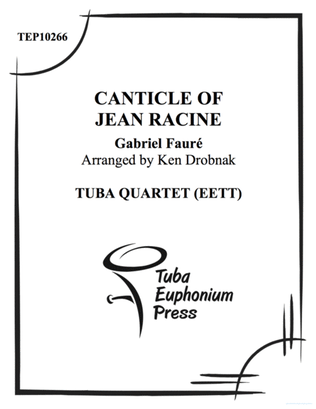 Book cover for Canticle of Jean Racine