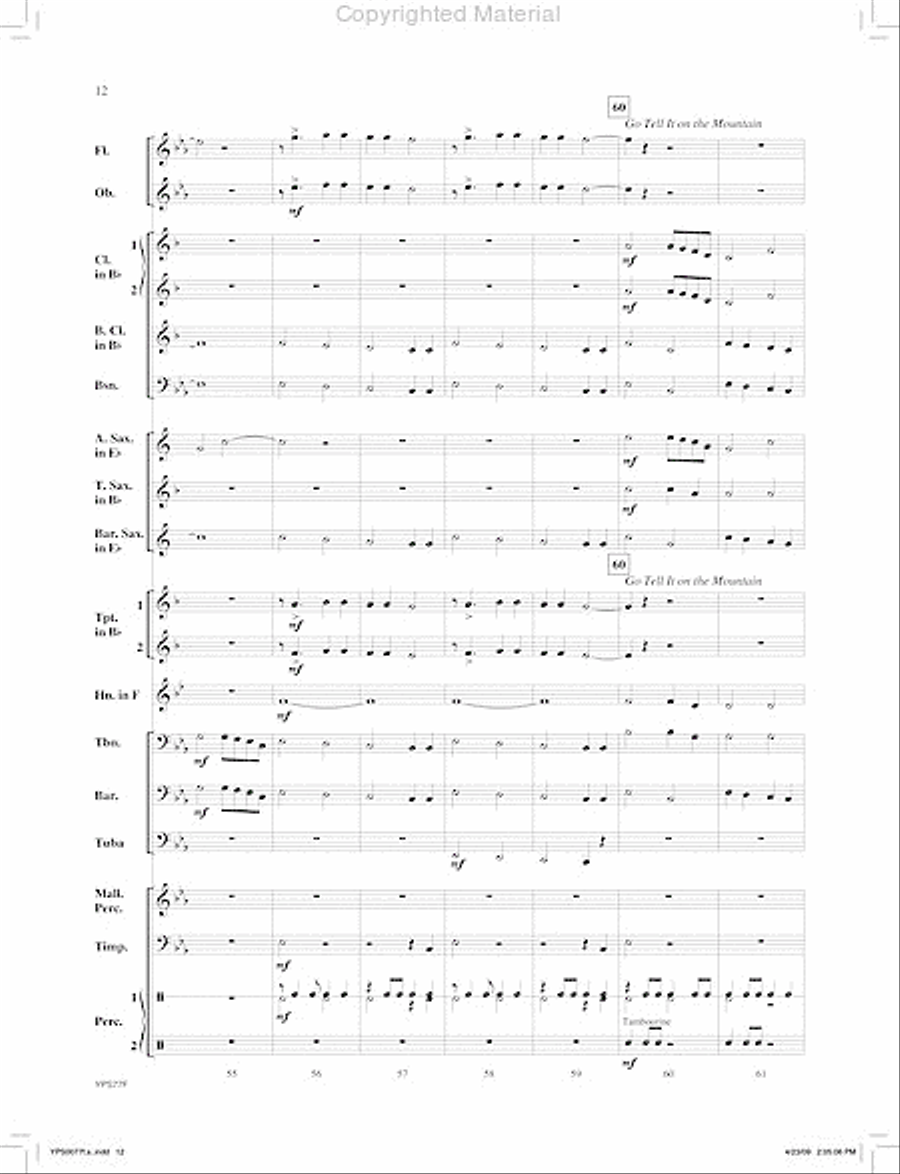 Three Christmas Spirituals image number null
