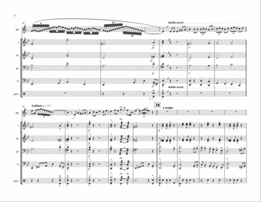 La Virgen De La Macarena Percussion Ensemble scores gallery preview page 4