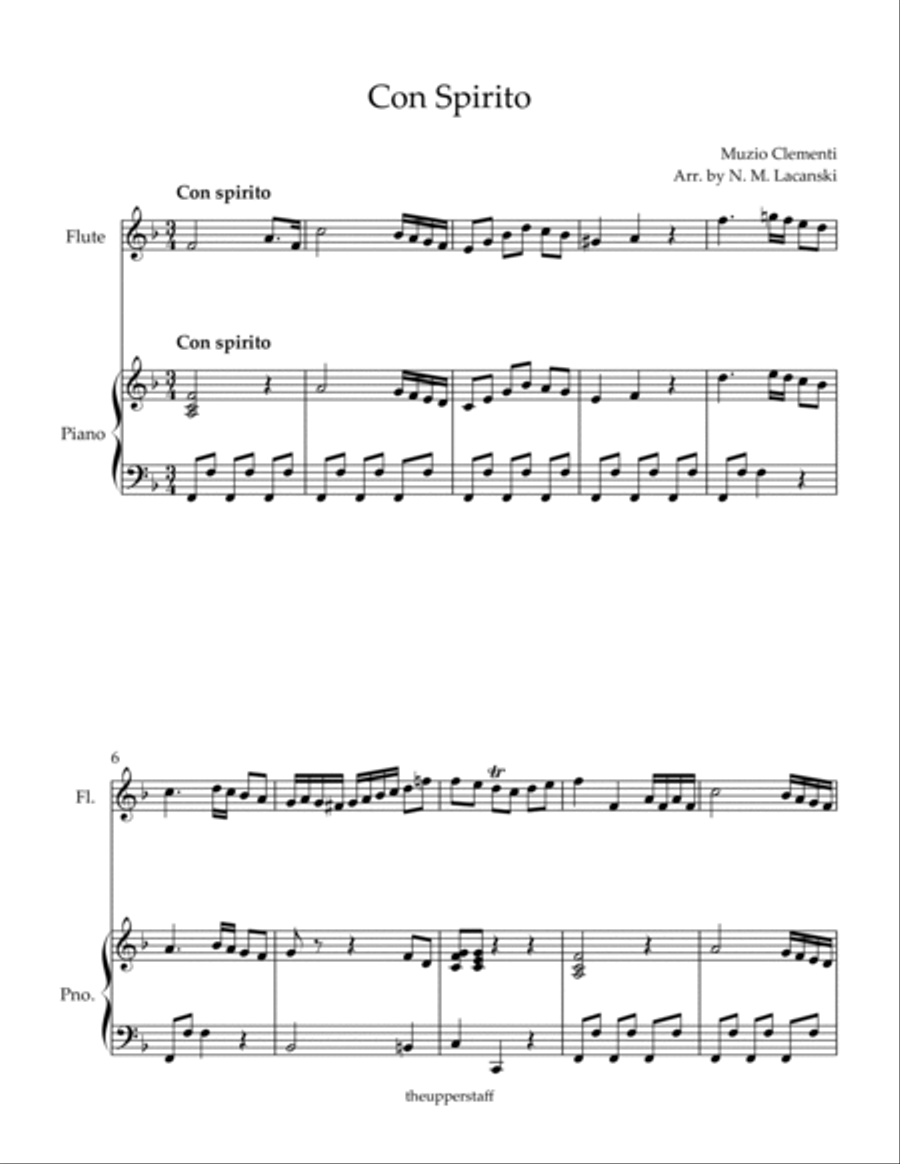 Con Spirito Flute Solo scores gallery preview page 2