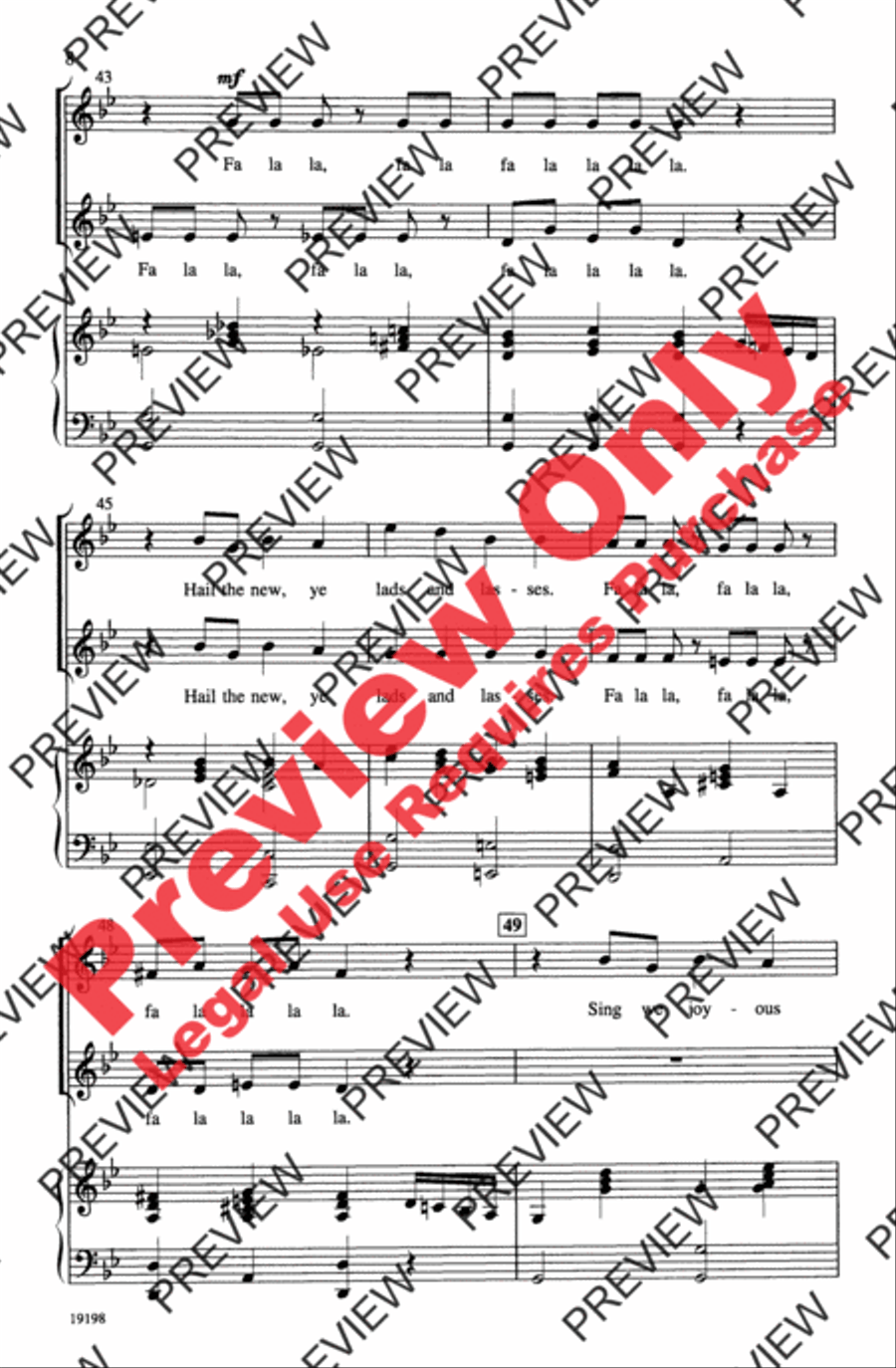 Deck the Nutcracker Hall 2-Part scores gallery preview page 7