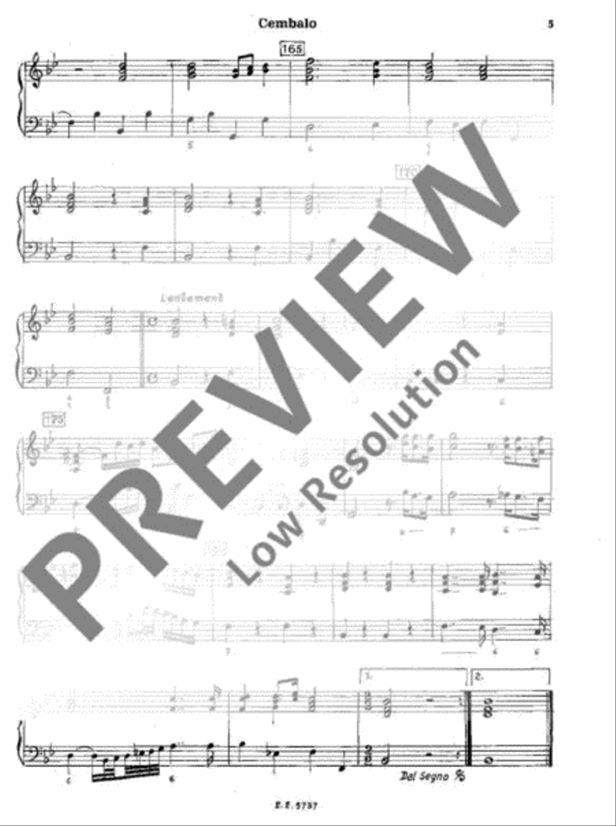 Musique de table Harpsichord scores gallery preview page 6