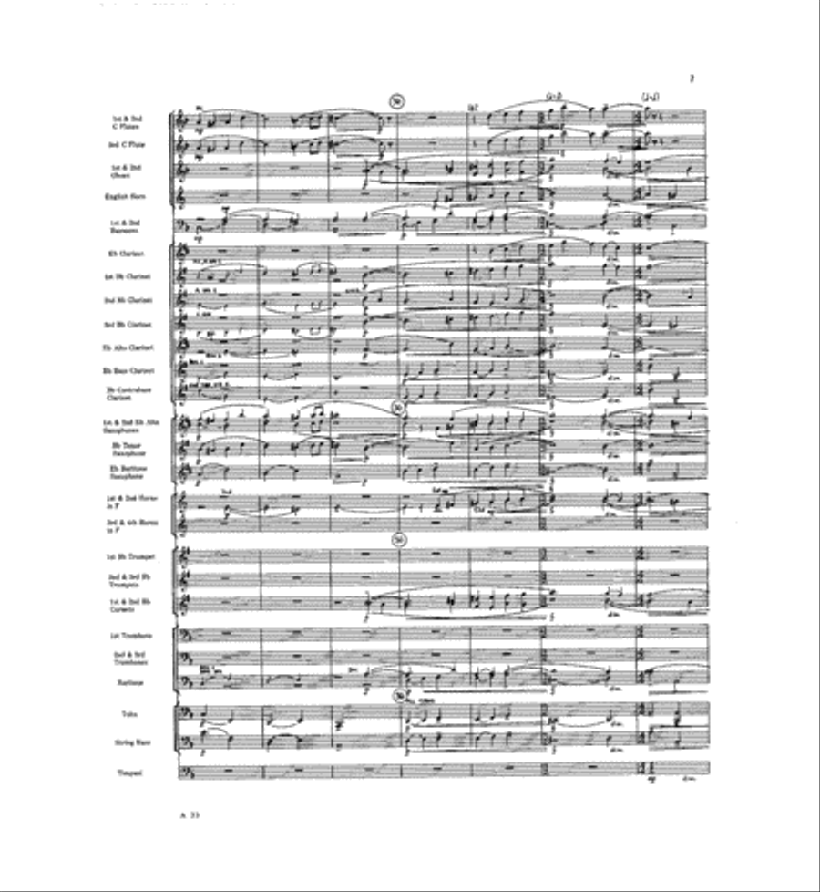 My Jesus, Oh What Anguish Concert Band scores gallery preview page 6