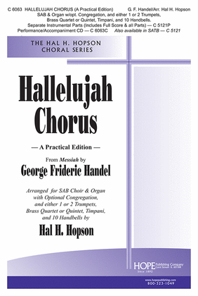 Book cover for Hallelujah Chorus-SAB