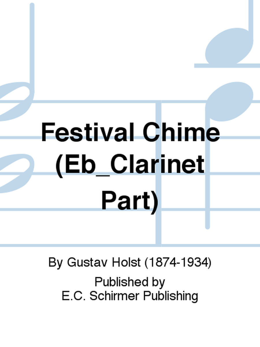 Festival Chime (Eb_Clarinet Part)
