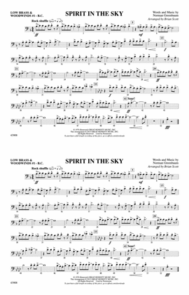 Spirit in the Sky (from Guardians of the Galaxy): Low Brass & Woodwinds #1 - Bass Clef