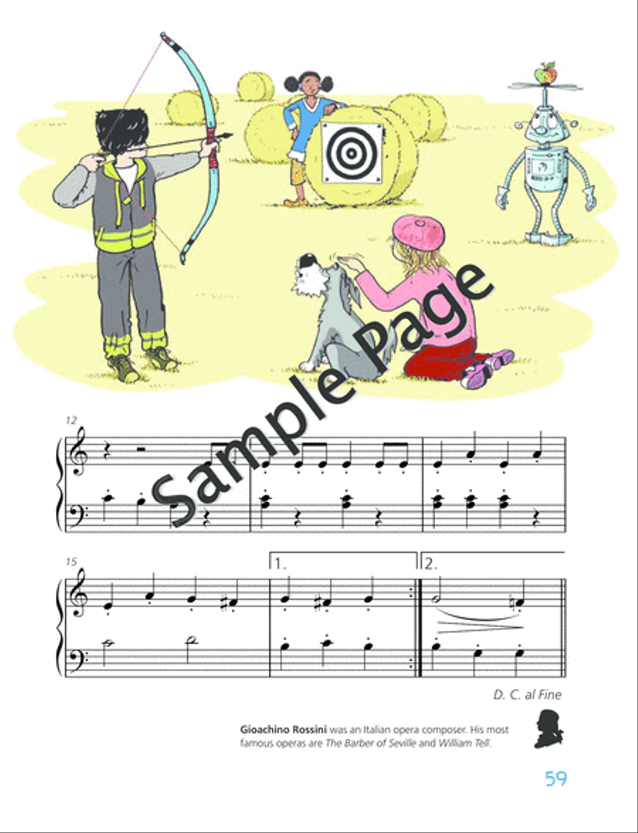Piano Junior: Lesson Book 2 Piano Method scores gallery preview page 60