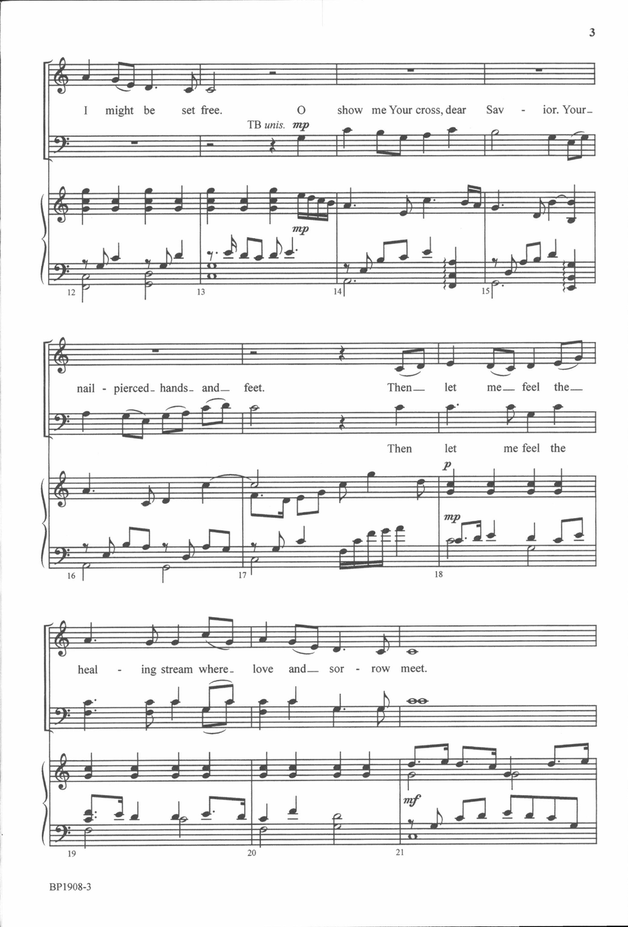 Show Me Your Cross 4-Part scores gallery preview page 3