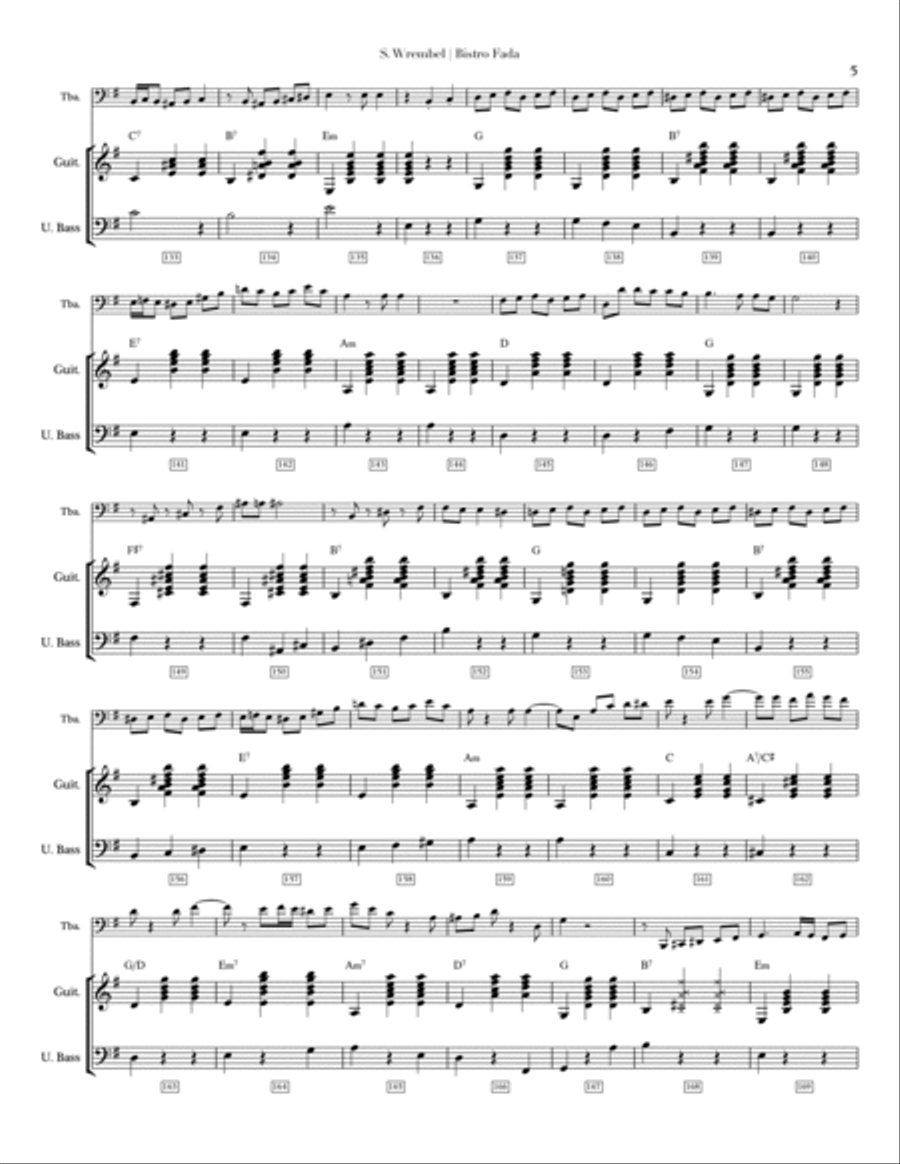 Bistro Fada Tuba scores gallery preview page 5