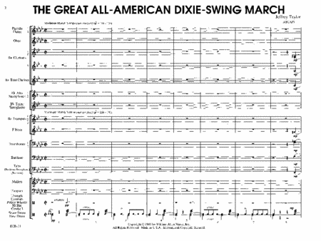 The Great All-AmerIcan Dixie-Swing March image number null