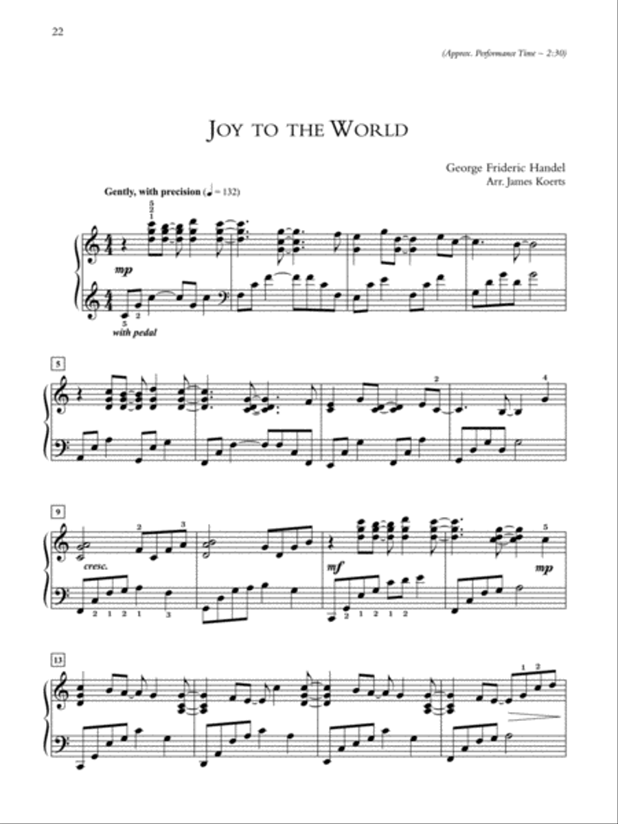 Wondrous Christmas Wondrous Christmas Piano Solo scores gallery preview page 2