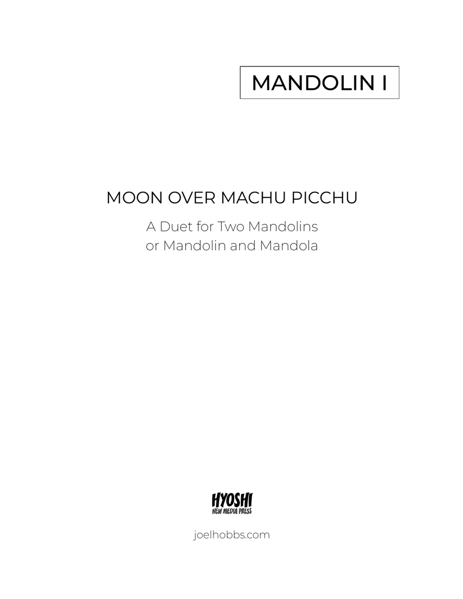 Moon over Machu Picchu Chamber Music scores gallery preview page 6