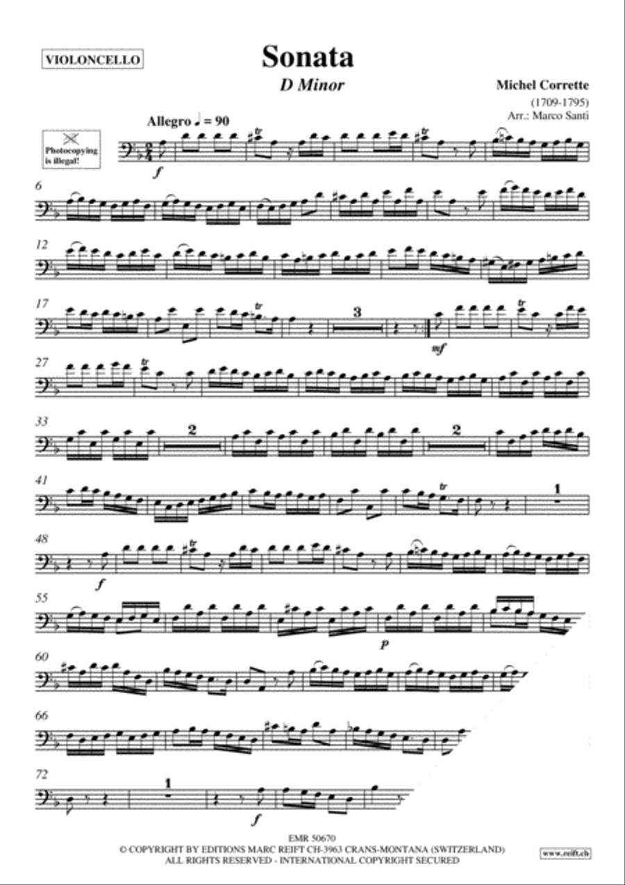 Sonata Organ scores gallery preview page 3