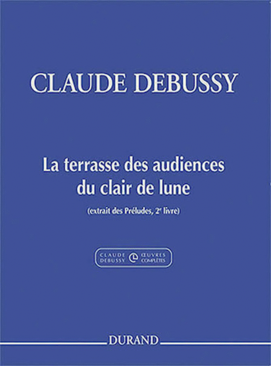 La terrasse des audiences du clair de lune