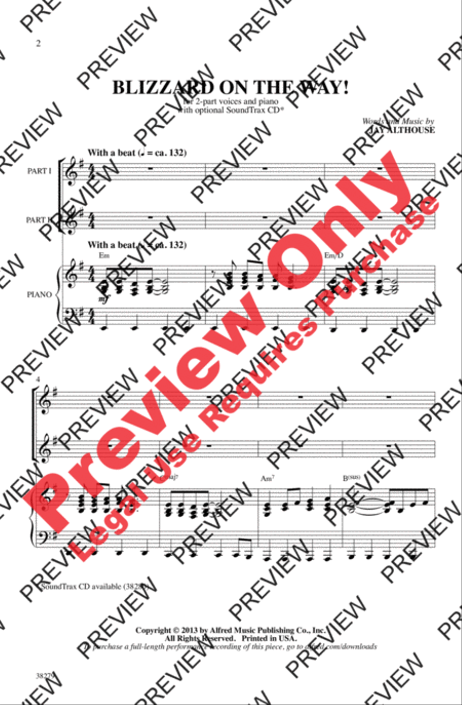 Blizzard on the Way! 2-Part scores gallery preview page 2