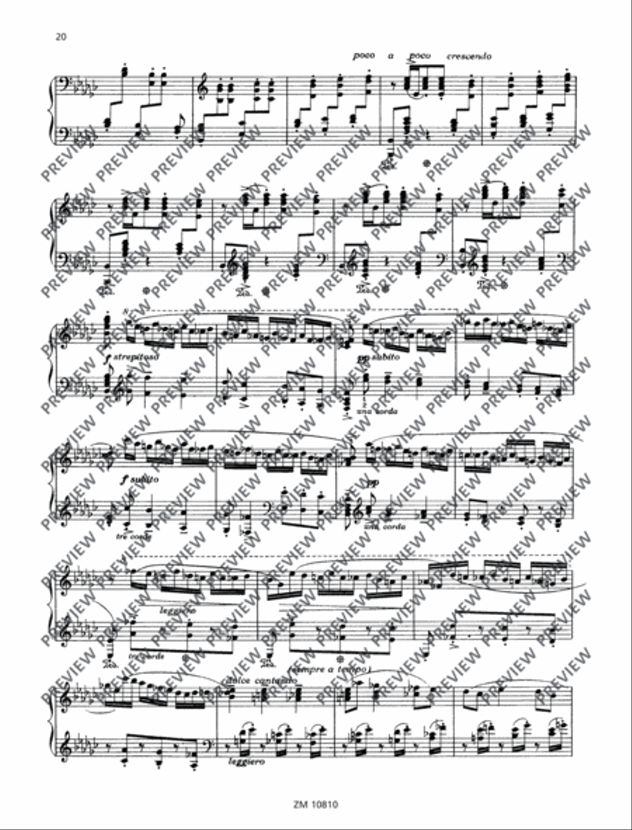 Sonata romantica Piano Solo scores gallery preview page 21
