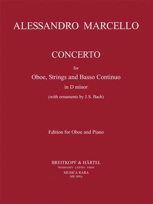 Book cover for Concerto in D minor