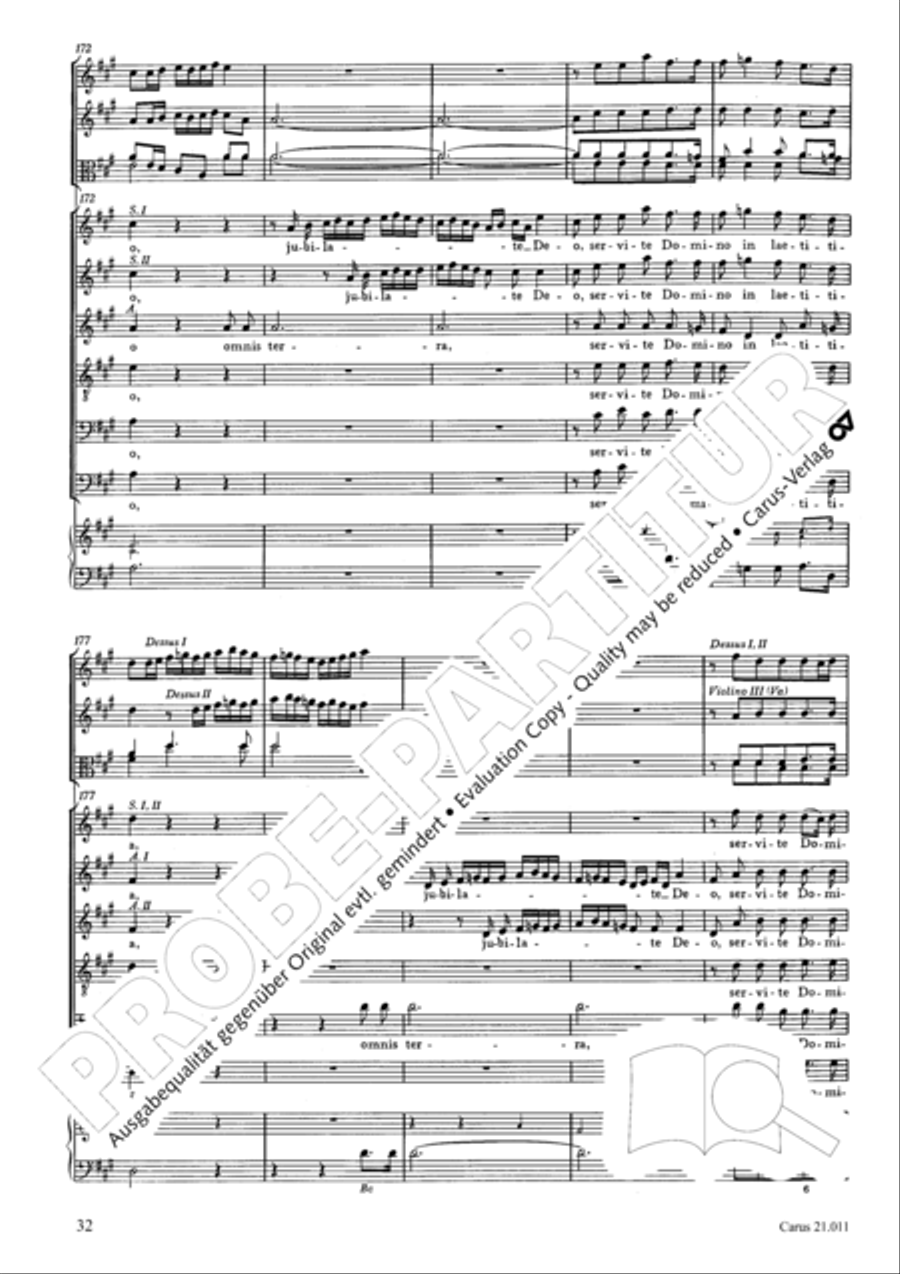 Jubilate Deo Choir scores gallery preview page 33