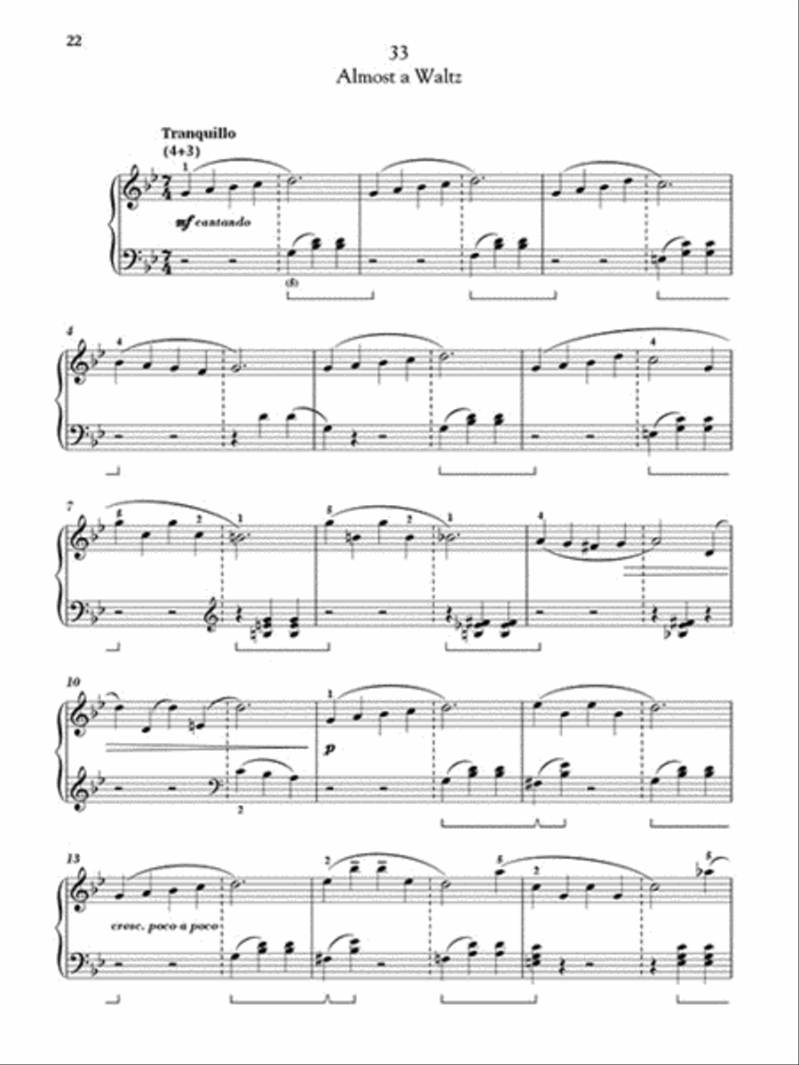 Kabalevsky – 35 Easy Pieces, Op. 89 for Piano Piano Solo scores gallery preview page 8