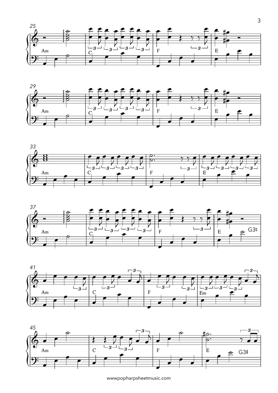 Believer Harp scores gallery preview page 3