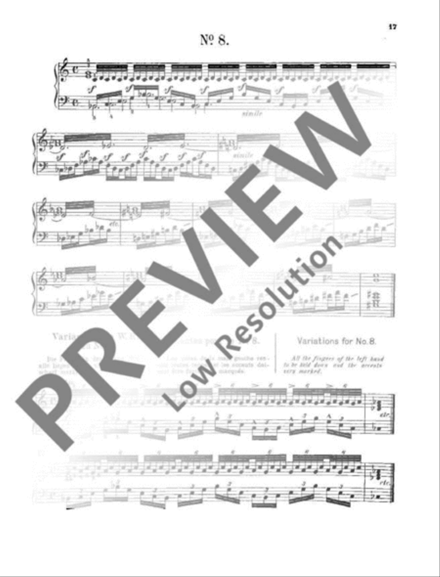 60 Daily Exercises Piano Method scores gallery preview page 18