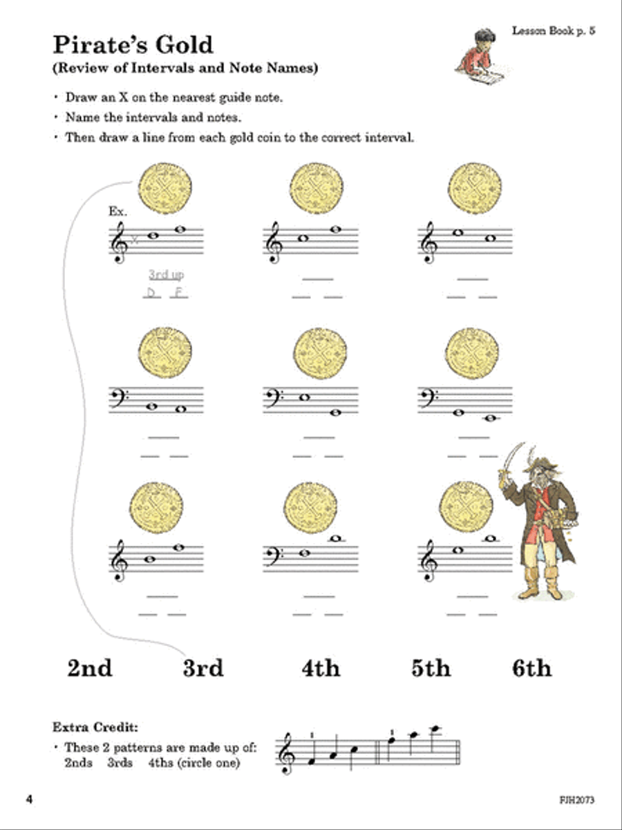 Succeeding at the Piano, Theory and Activity Book - Grade 3 Piano Method scores gallery preview page 3