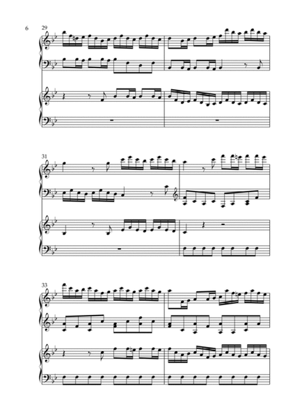 Brandenburg Concerto No. 6 in Bb Major, BWV 1051 (arr. for Organ Duet) by Johann Sebastian Bach
