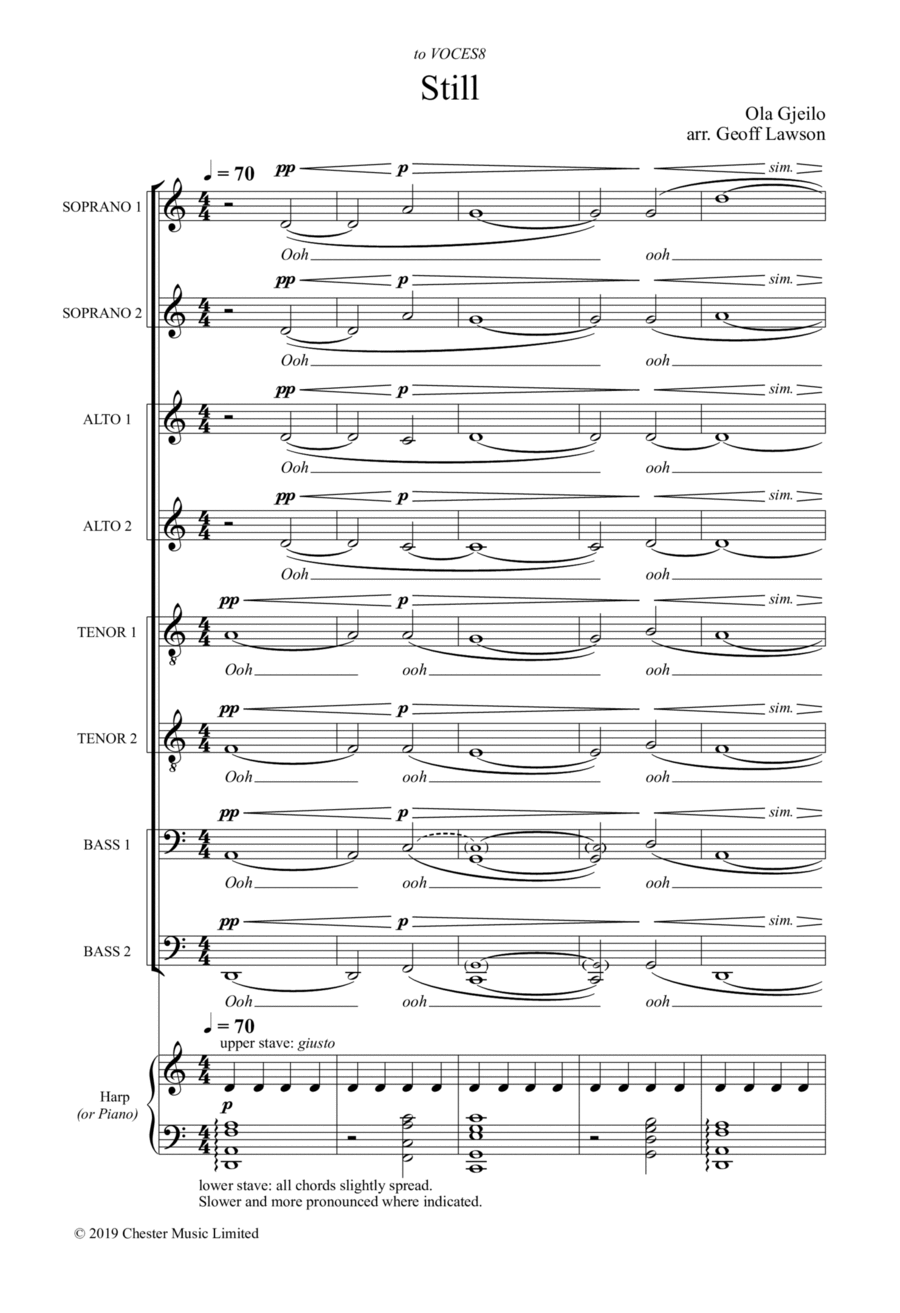 Still (arr. Geoff Lawson)