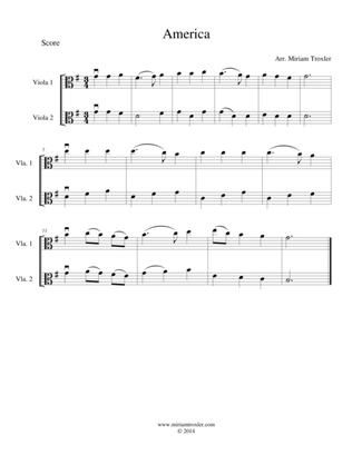 Book cover for Six Patriotic Viola Duets