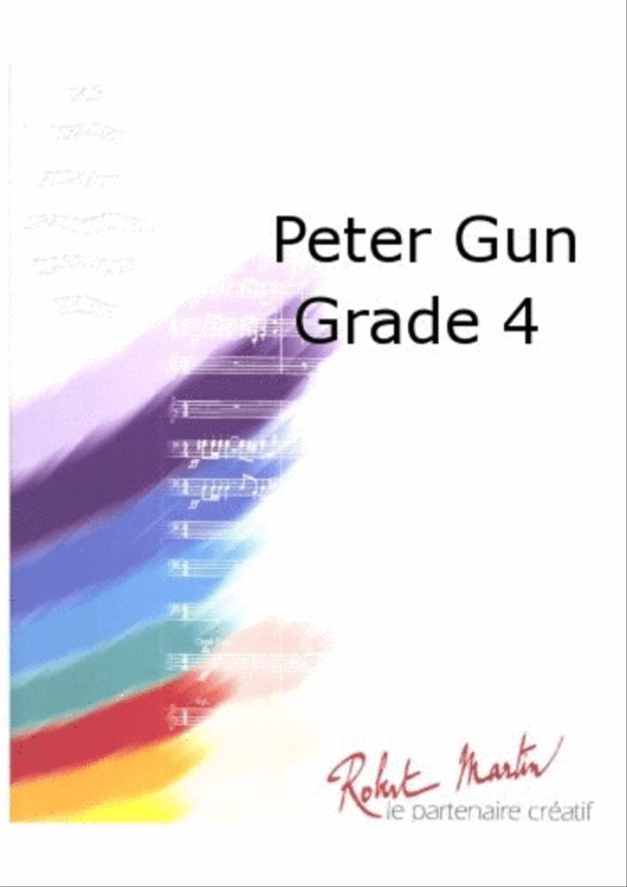 Peter Gun Grade 4 Concert Band scores gallery preview page 1