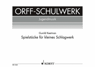 Book cover for Spielstücke für kleines Schlagwerk