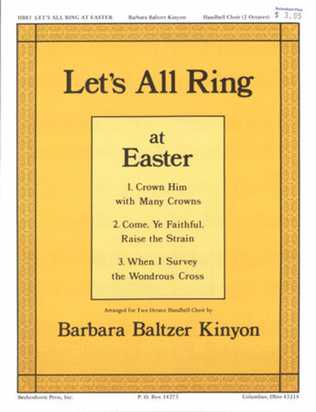 Book cover for Let's All Ring At Easter