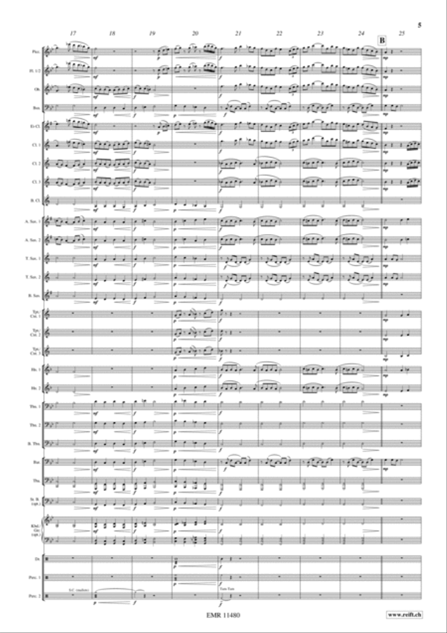 Flight To Tokyo Concert Band scores gallery preview page 6