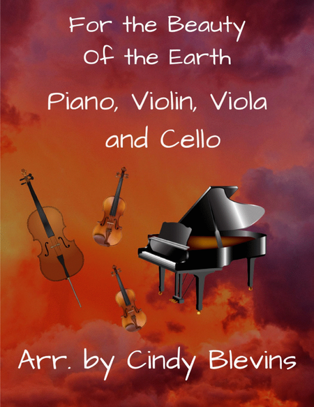 For the Beauty of the Earth, for Violin, Viola, Cello and Piano image number null