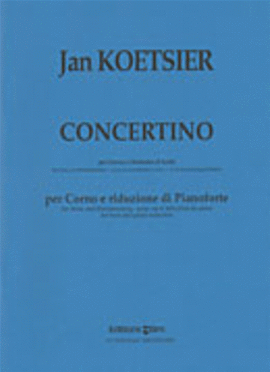 Concertino Concertino Horn scores gallery preview page 1