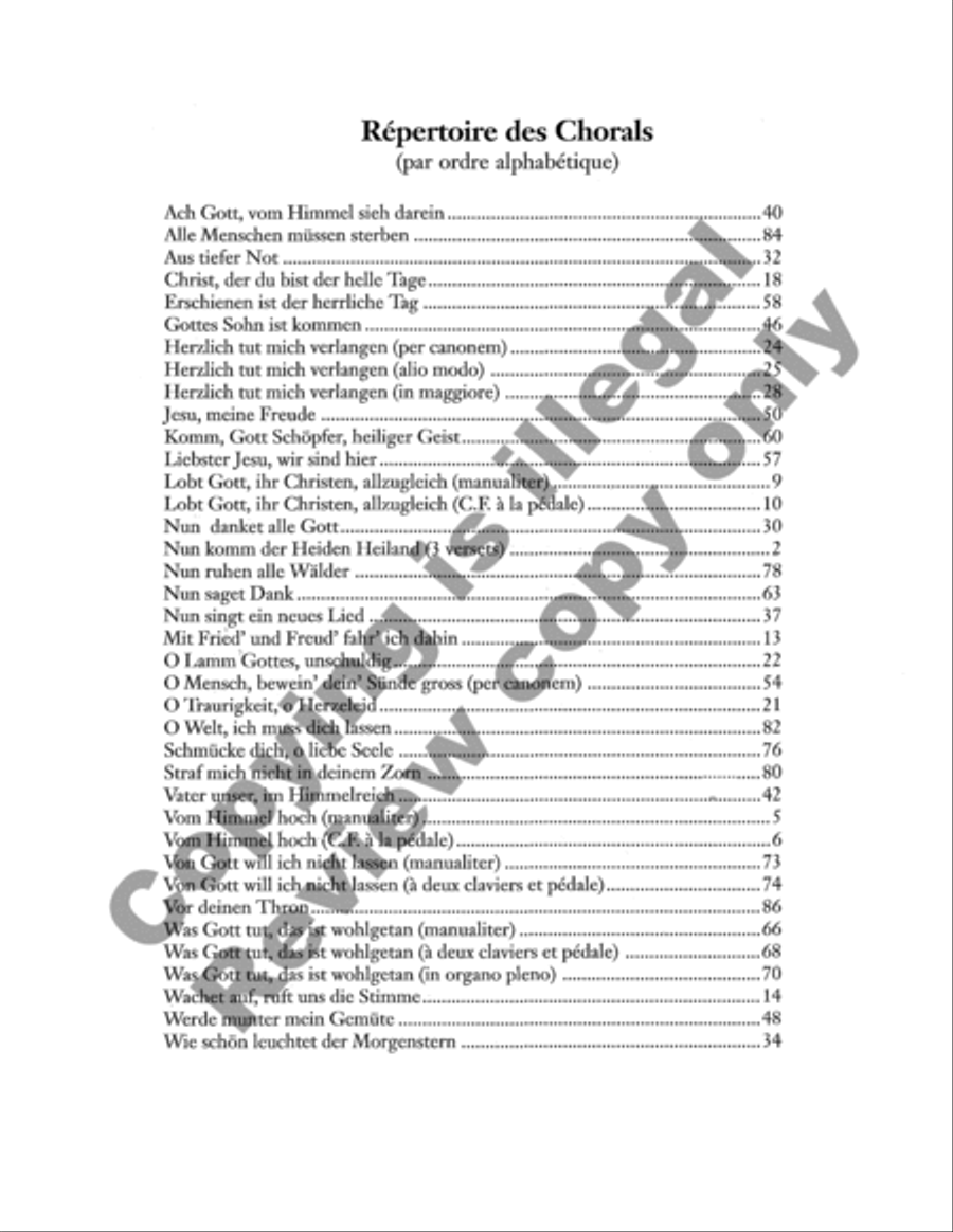 38 Chorals 38 Chorals Organ scores gallery preview page 4