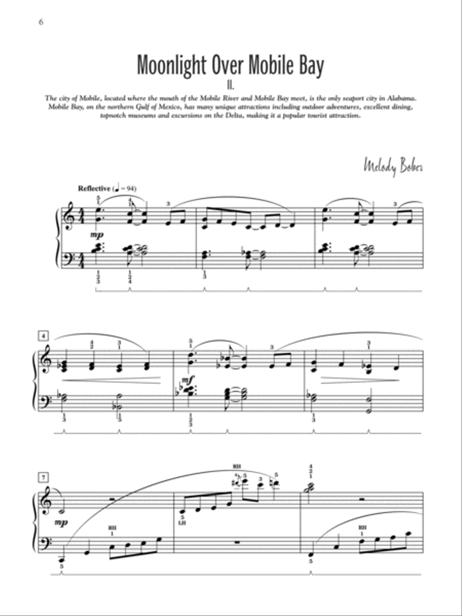 Suite Alabama: A Jazz Sonatina Piano Solo scores gallery preview page 3