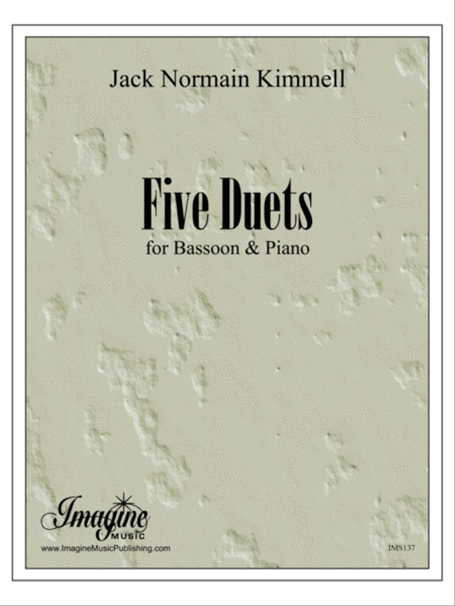 Five Duets Five Duets Bassoon Solo scores gallery preview page 1