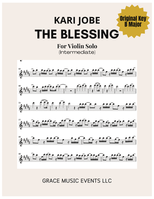 Book cover for The Blessing
