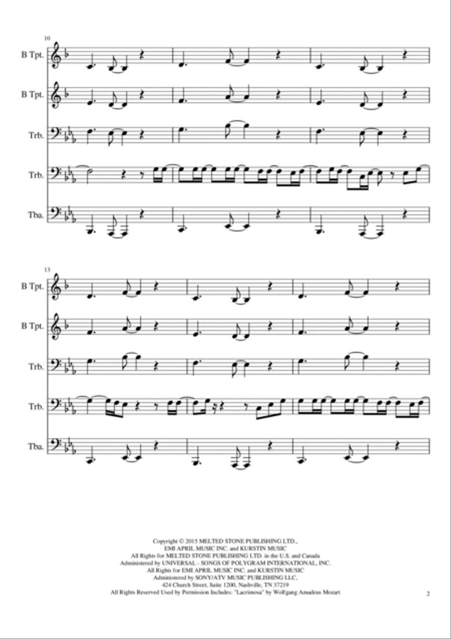 Hello Brass Ensemble scores gallery preview page 2