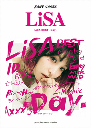Book cover for Rock Band Score; LiSA Best - Day -