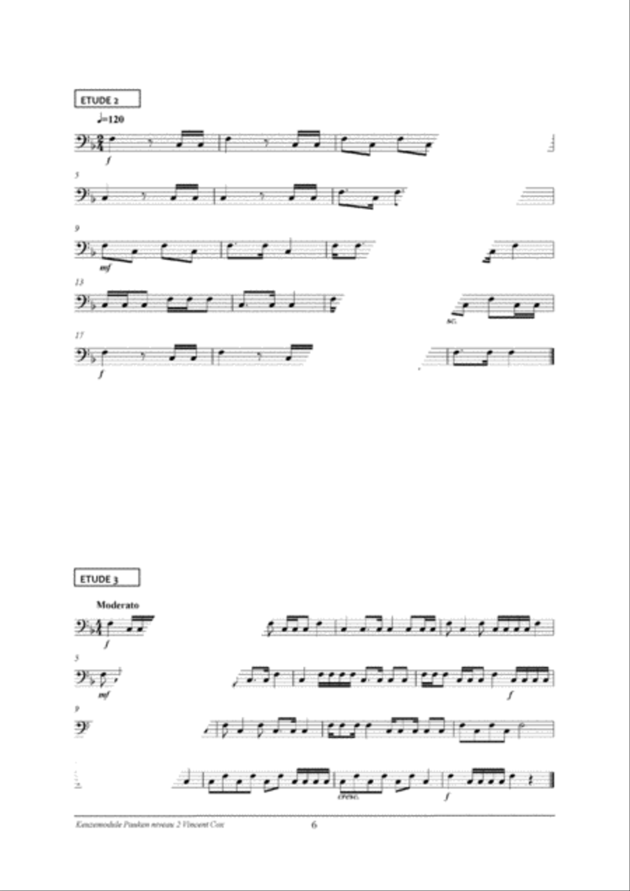 Percussion Modular: Pauken 2 Percussion scores gallery preview page 7