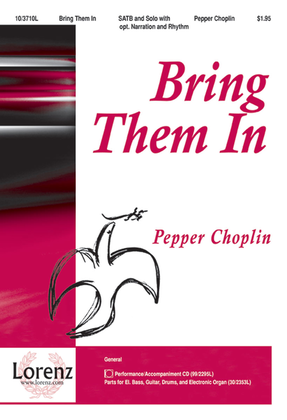 Book cover for Bring Them In