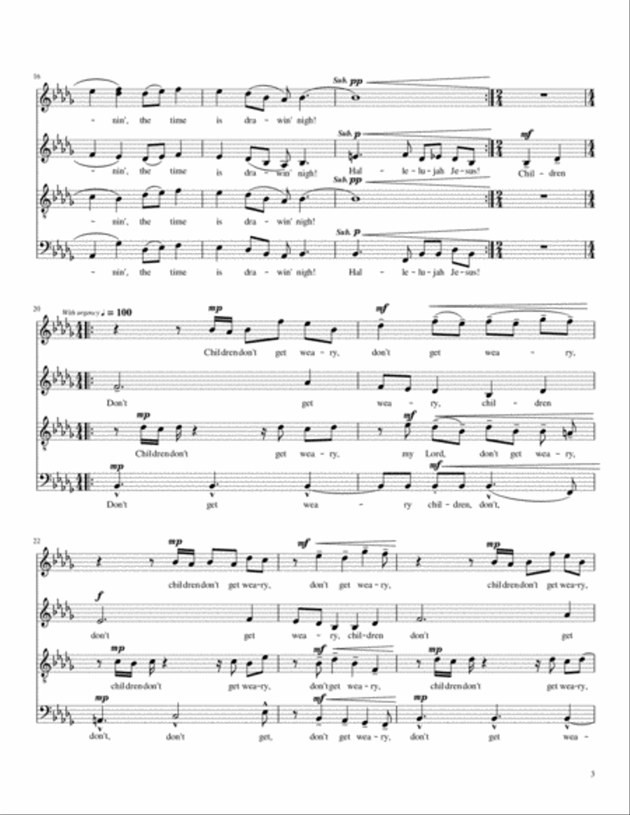 Keep Your Lamps 4-Part scores gallery preview page 4